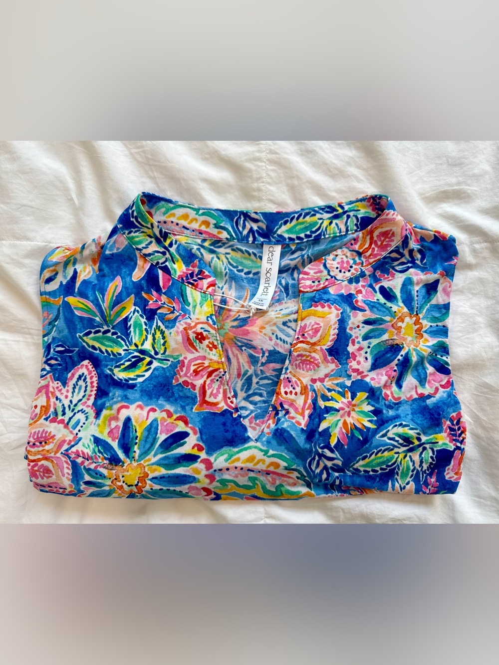 Dear Scarlet Dress in Colorful Summer Pattern